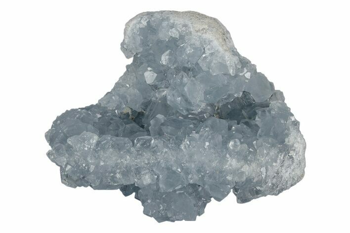 Sparkly Celestine (Celestite) Crystal Cluster - Madagascar #220790